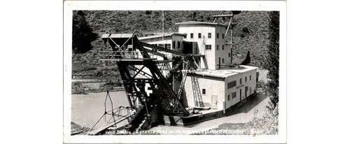 Yankee fork gold dredge - gold,